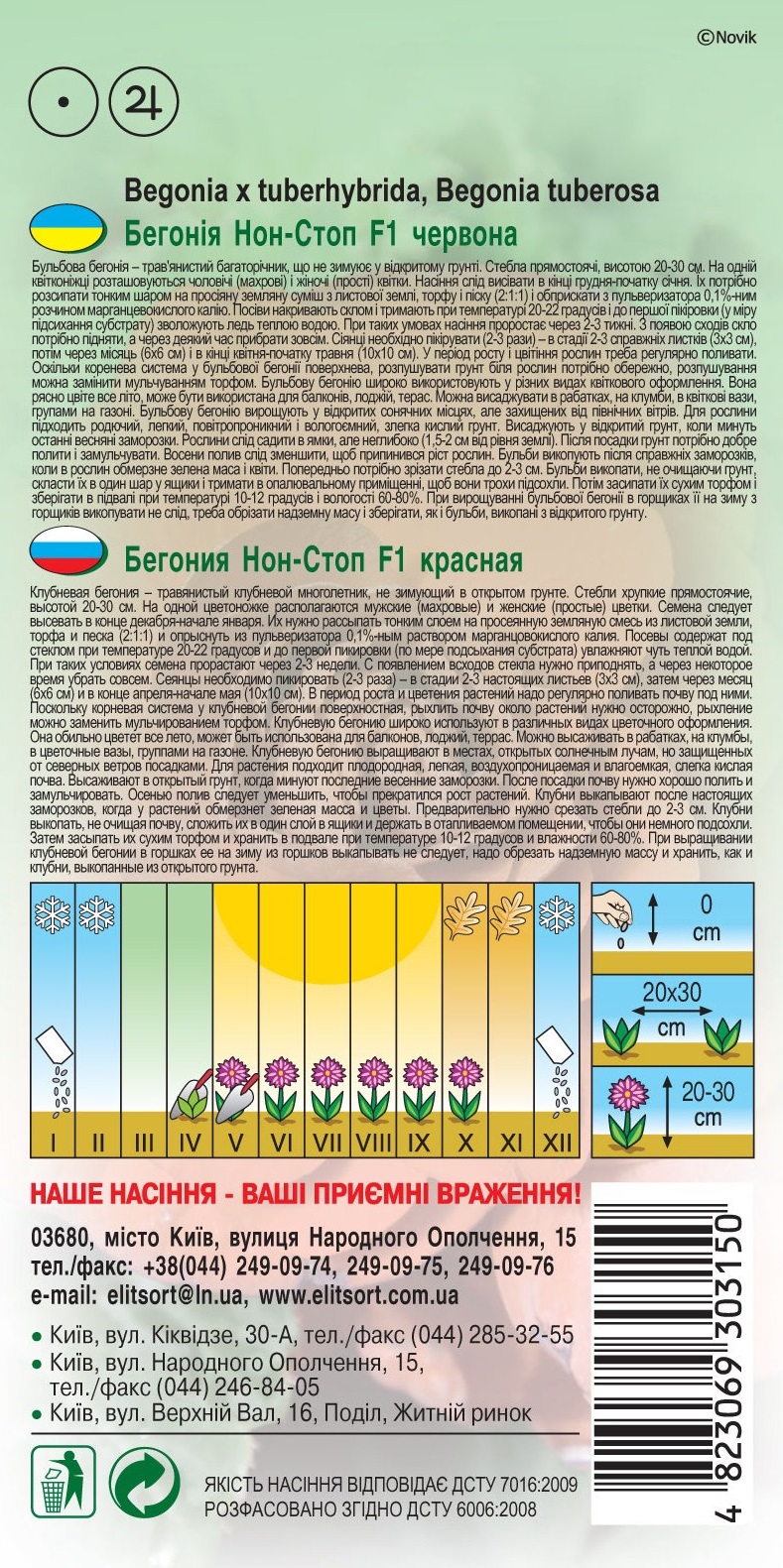 Бегония-Нон-Стоп-F1-красная1