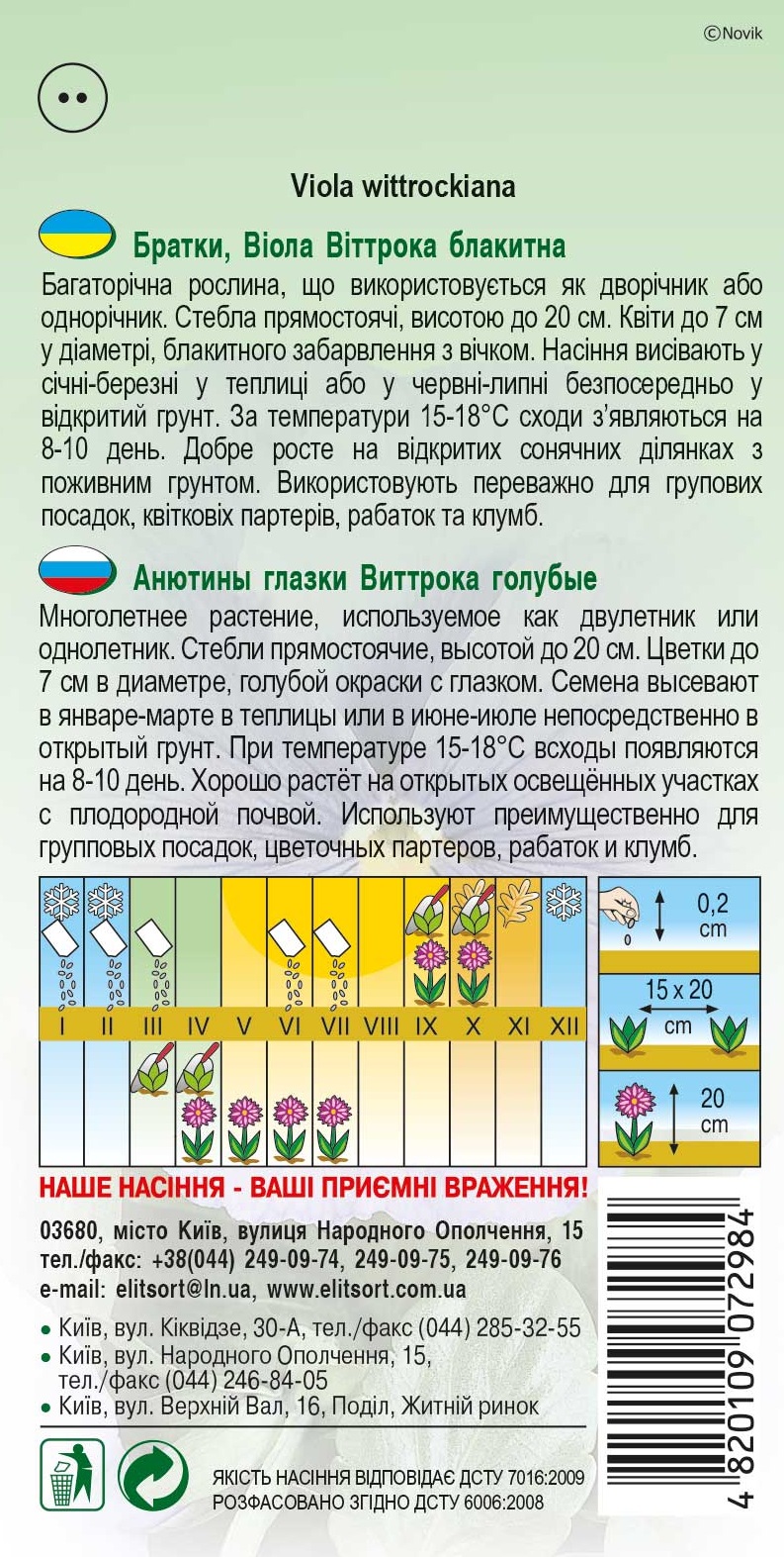 Виола-голубая-(Фиалка1